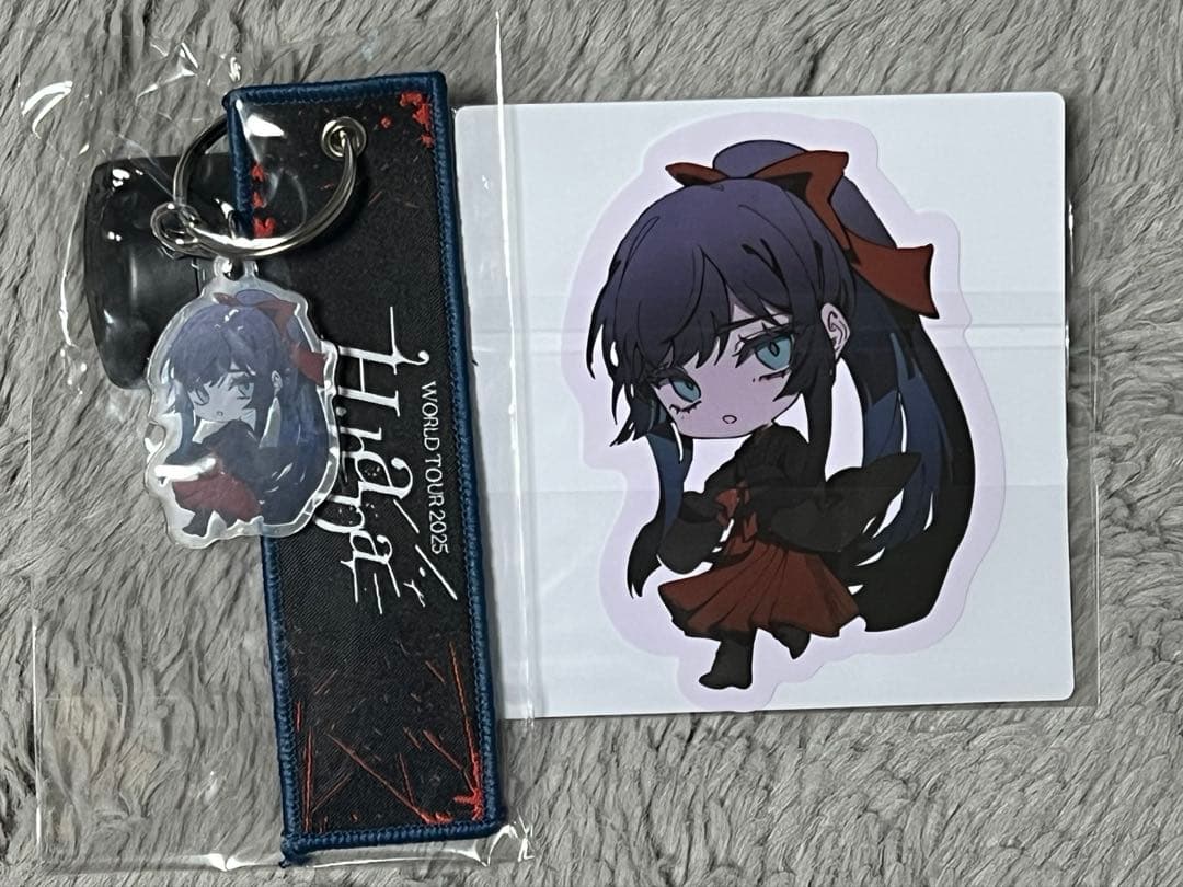 Ado WorldTourHibana 世界旅行タグ＆ステッカー2点セット