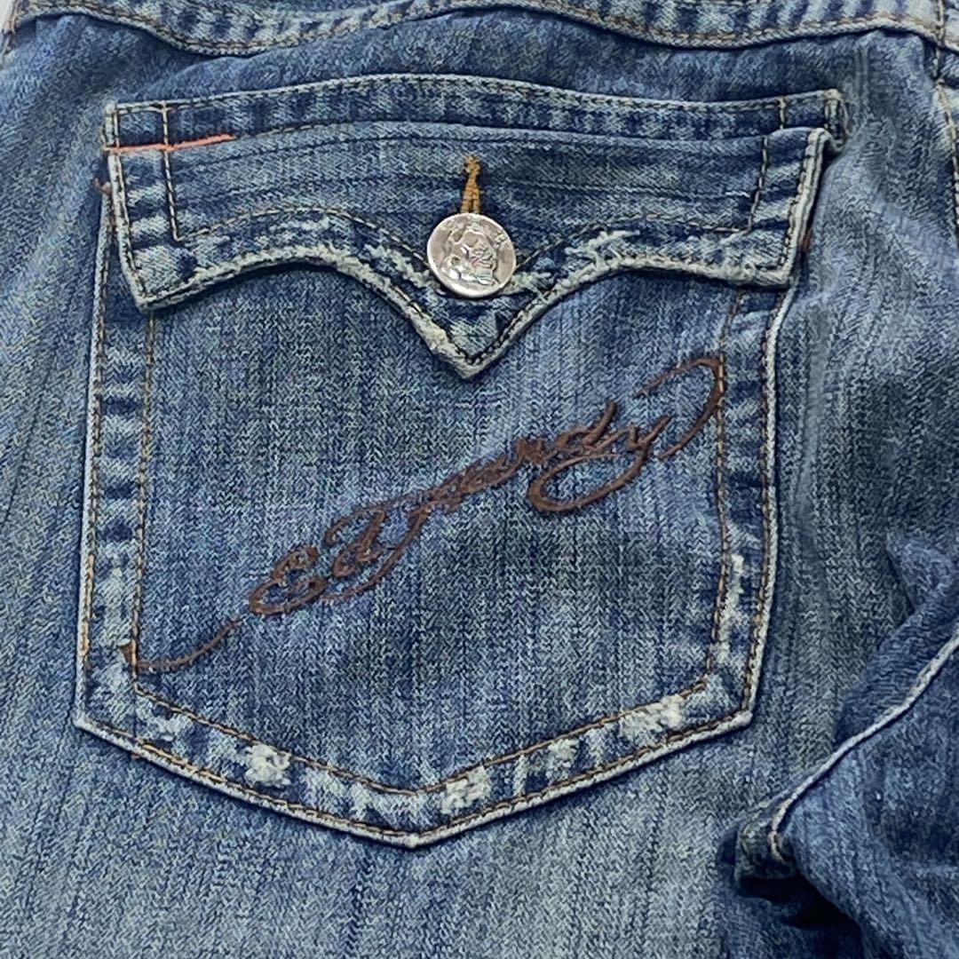 Ed Hardy エドハーディー デニムパンツ Y2K 刺繍