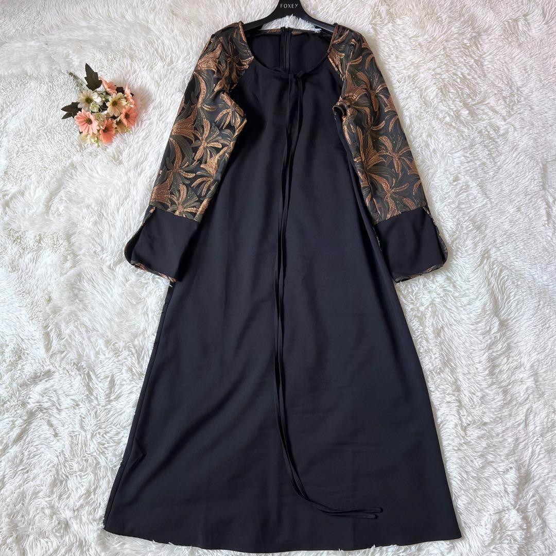 sahara Cross Neck JQ Sleeve Dress
