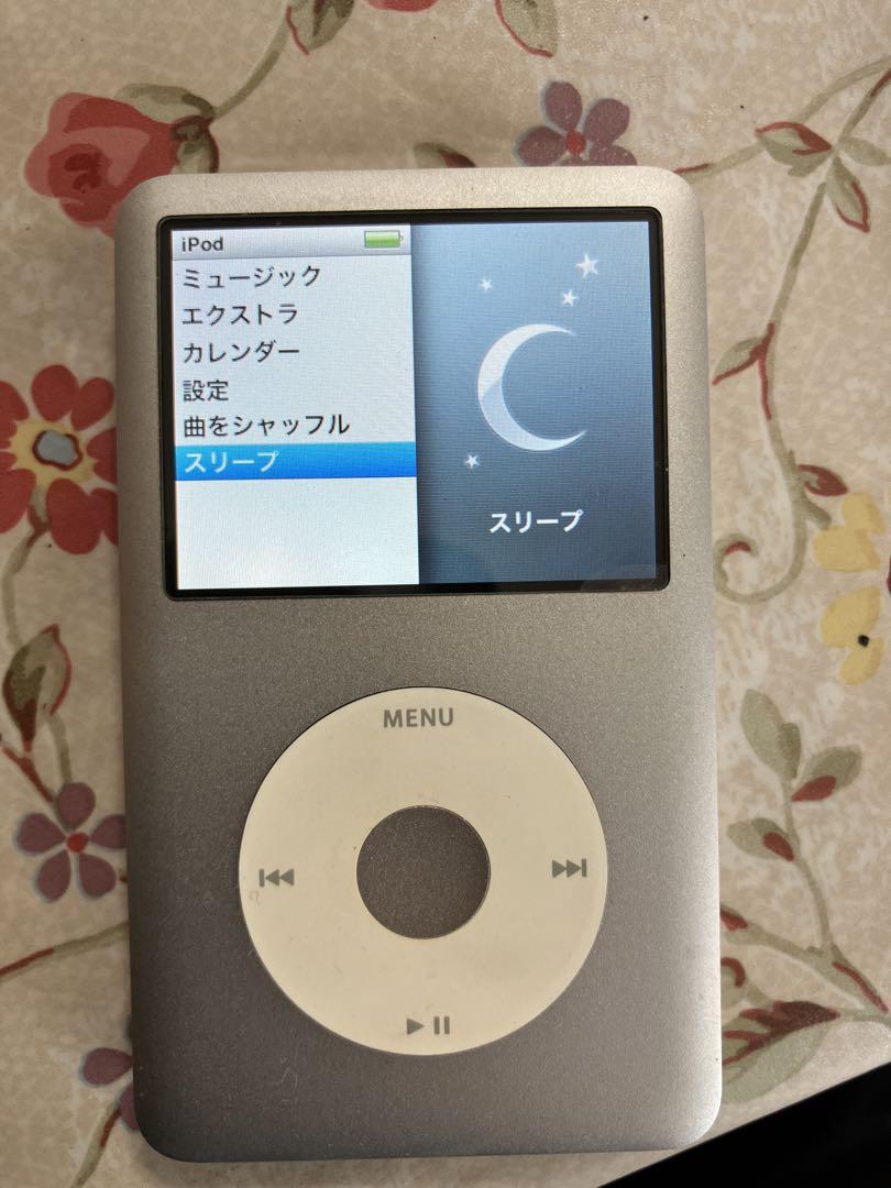 Apple iPod Classic 160GB シルバー 動作確認済み - メルカリ