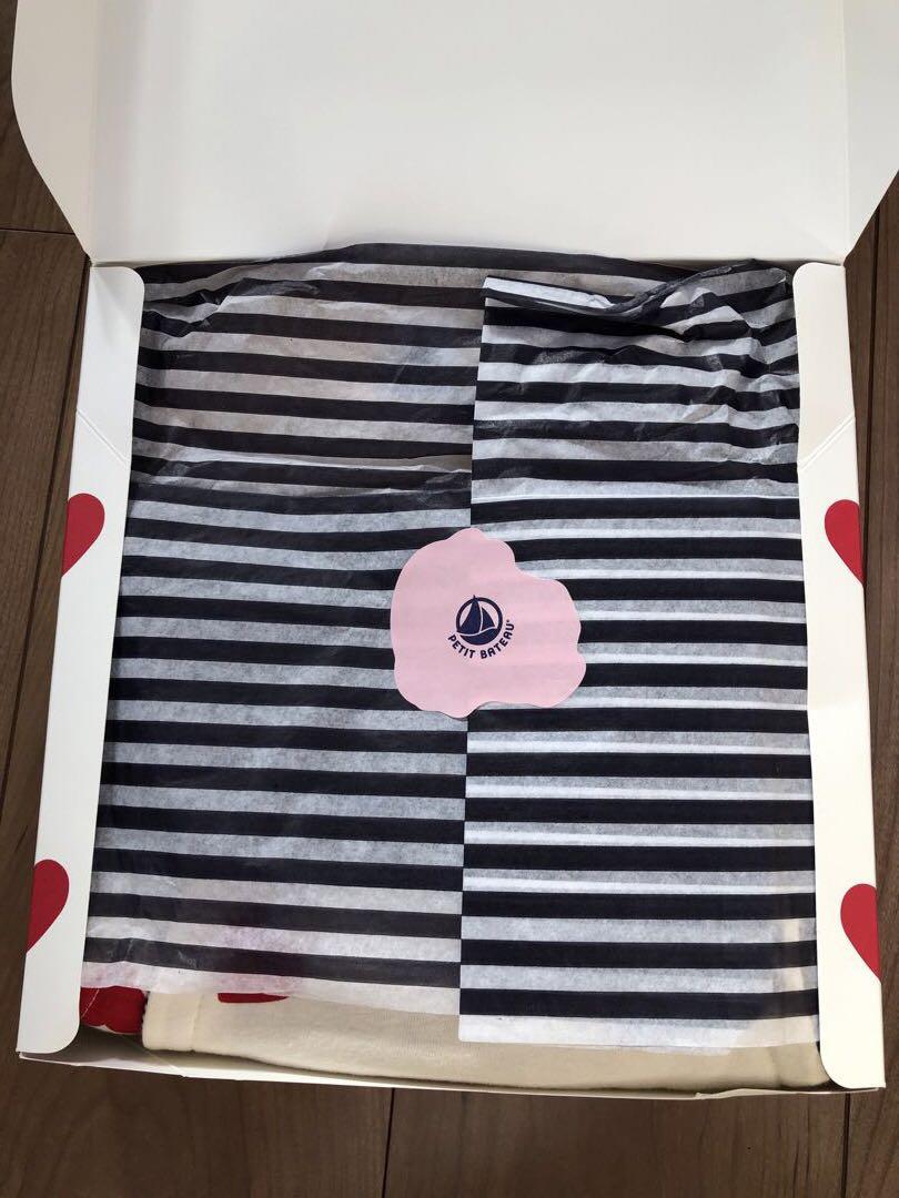 ブドウグミ様用【新品】PETIT BATEAU☆ベビーベスト☆ロンパース☆80
