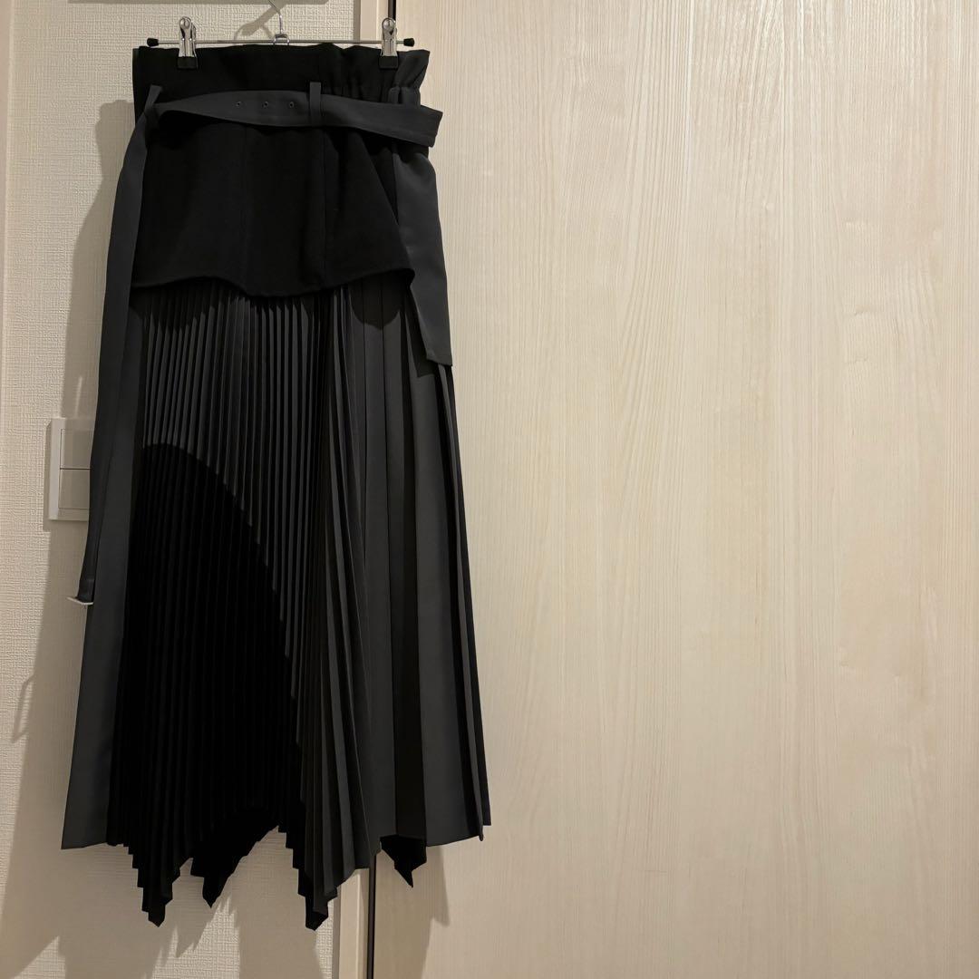 UNITED TOKYO ドームコルセットプリーツスカート