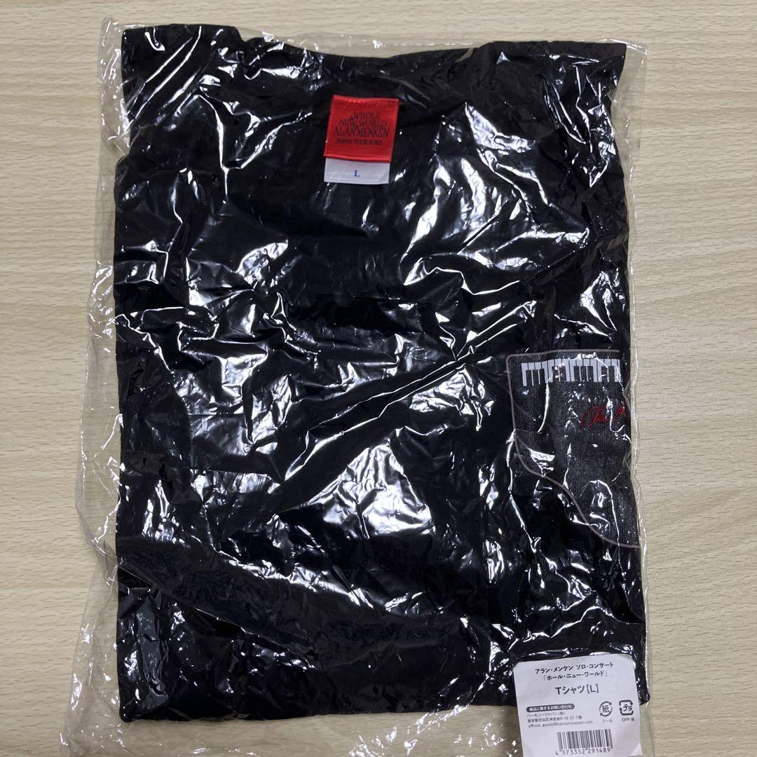 未開封　アラン・メンケン　ソロコンサート『ホール・ニュー・ワールド』TシャツL