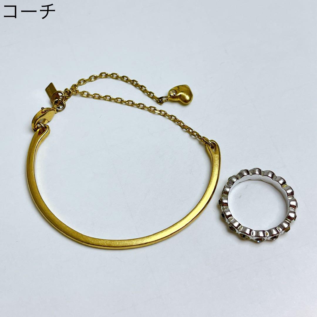 コーチ ジパンシィ メトロポリタン美術館 ゴールド　アクセサリー　5点セット