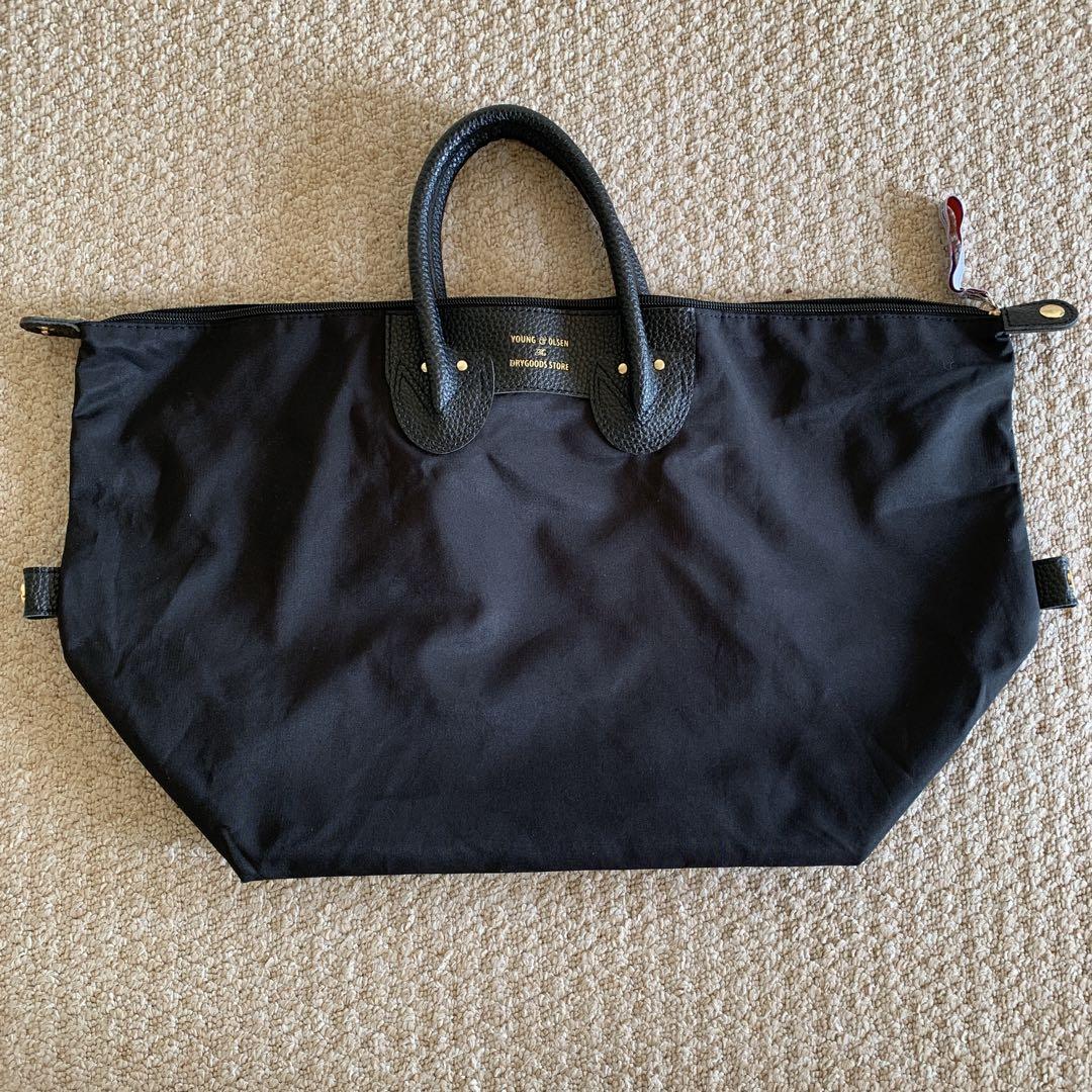 未使用品☆YOUNG ＆ OLSEN ナイロン ボストン バッグ 小旅行など