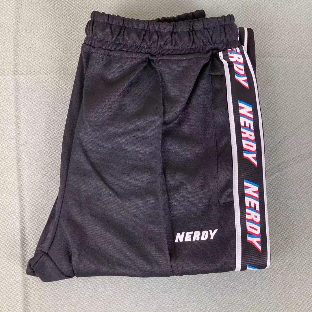 ☆美品☆ NERDY　ノルディー　XS ジャージ　セットアップ　上下　ロゴテープ