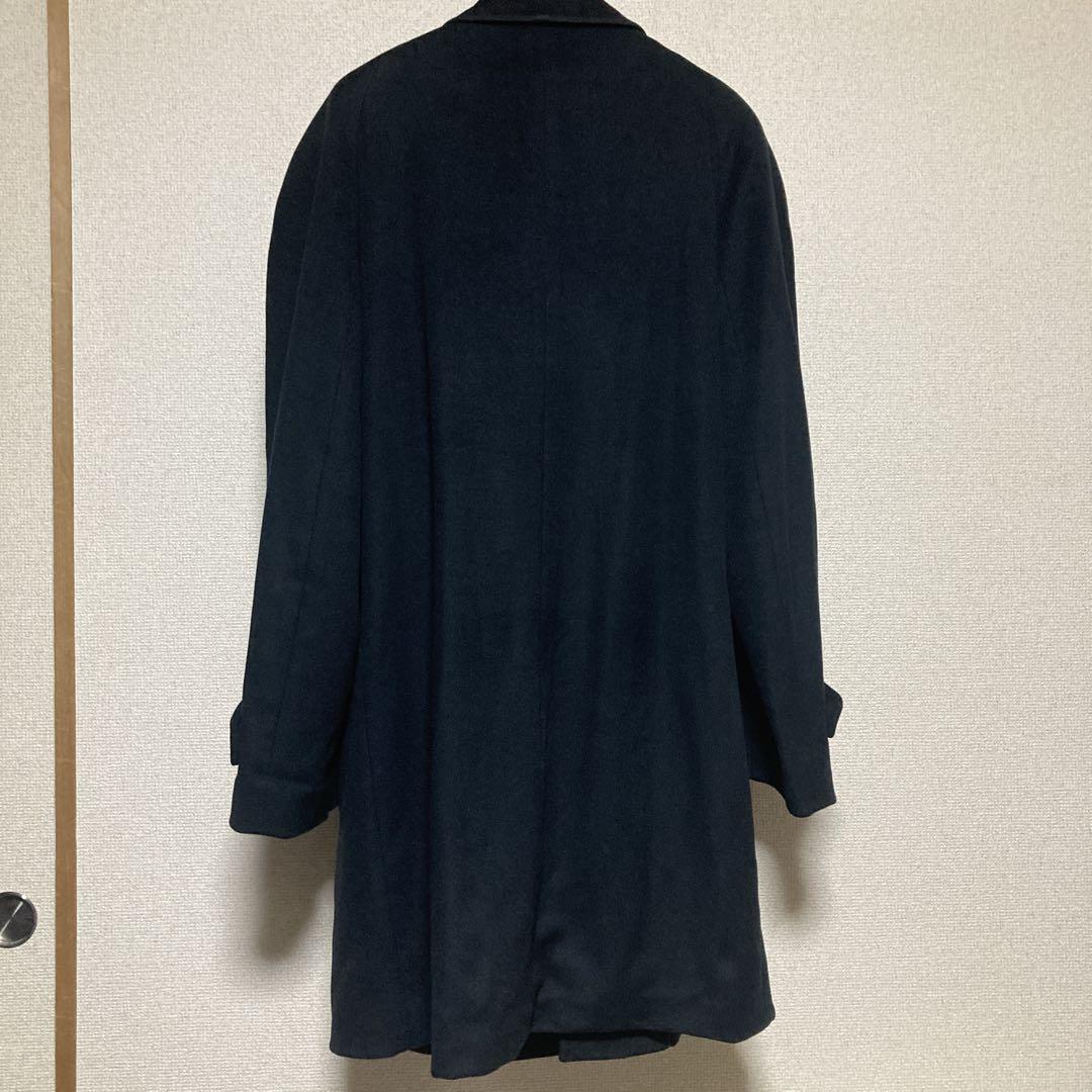 BALENCIAGA ステンカラーコート M 濃いネイビー