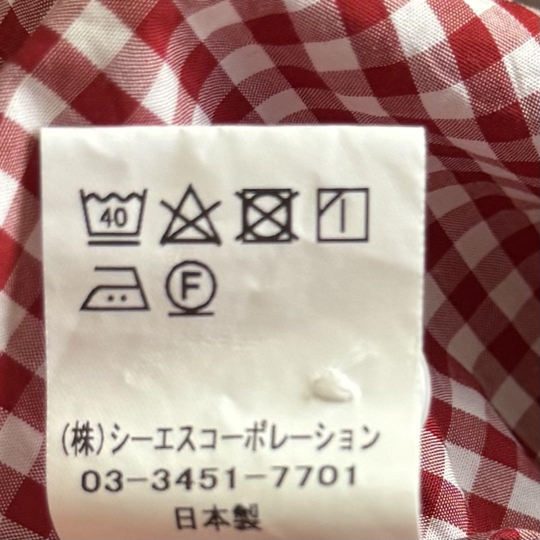 NATURAL LAUNDLY ナチュラルランドリー　ギンガムチェック　シャツ