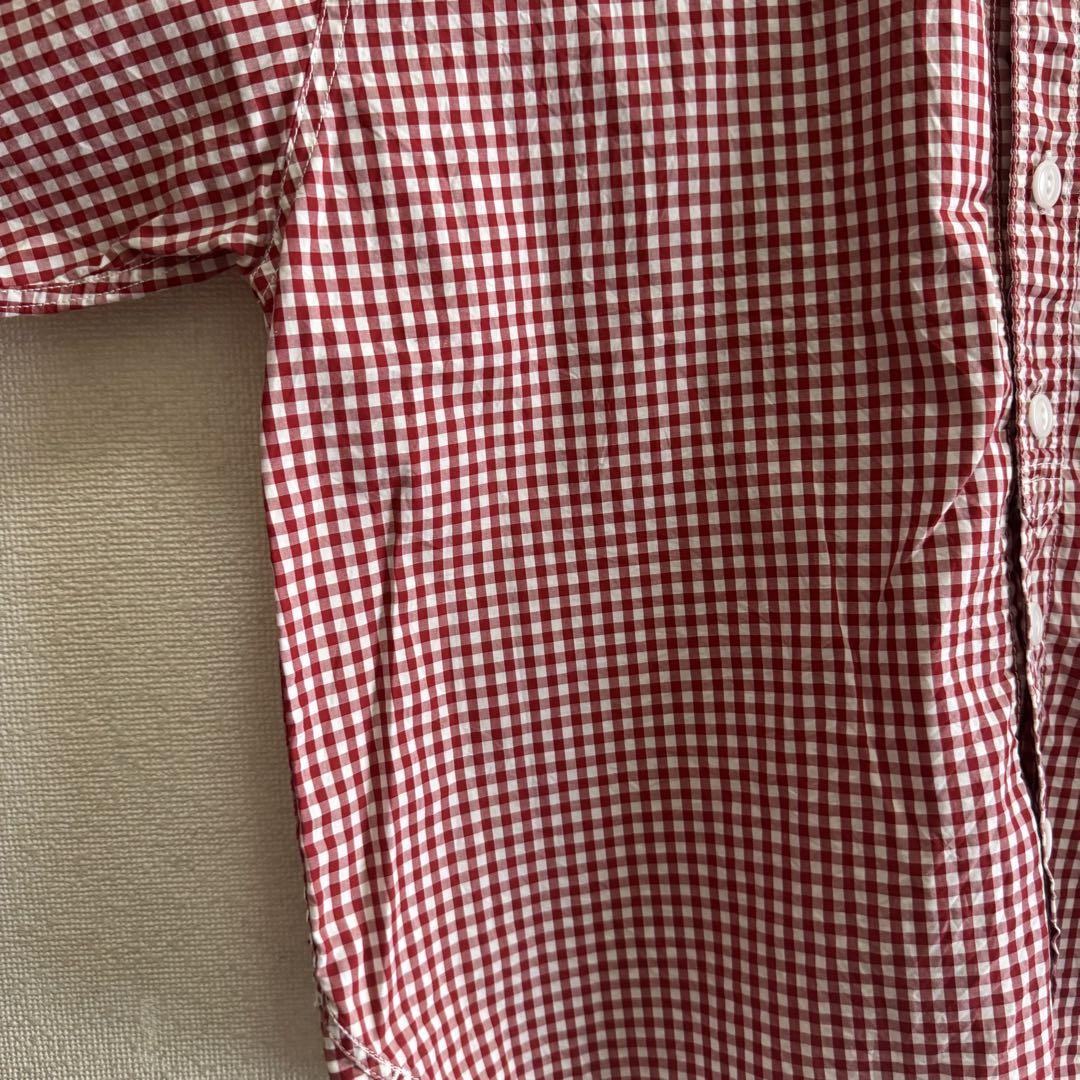 NATURAL LAUNDLY ナチュラルランドリー　ギンガムチェック　シャツ