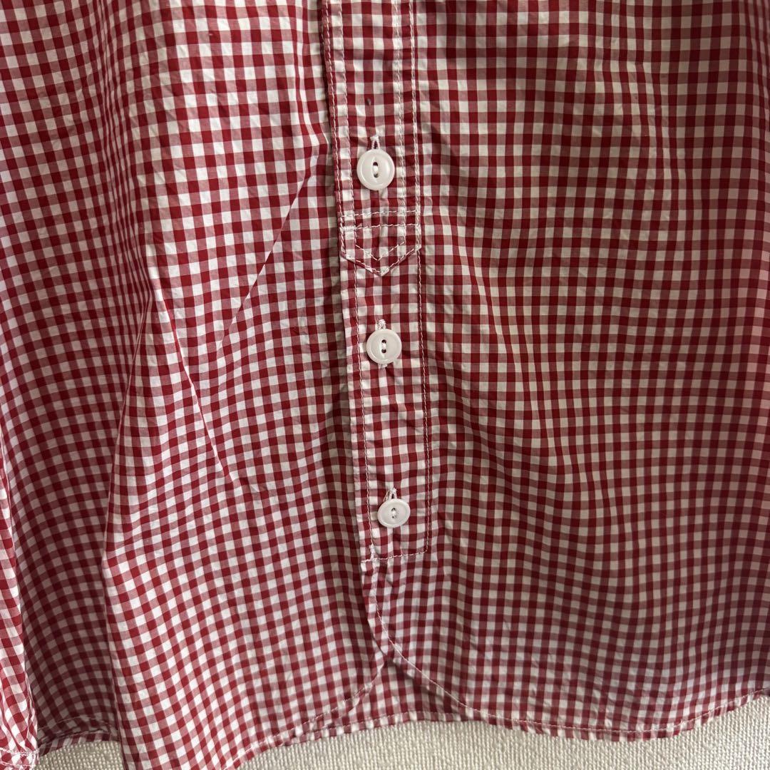 NATURAL LAUNDLY ナチュラルランドリー　ギンガムチェック　シャツ