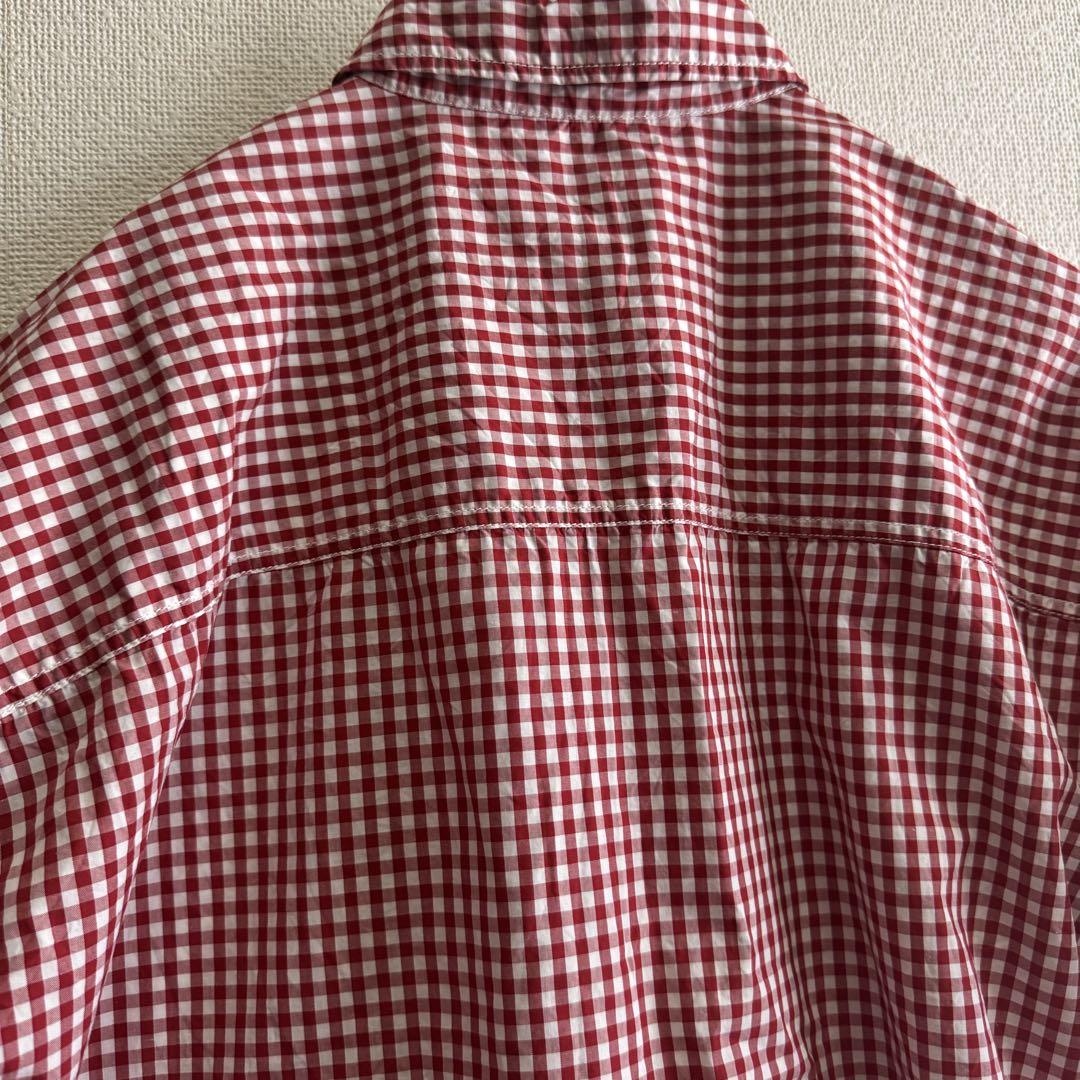 NATURAL LAUNDLY ナチュラルランドリー　ギンガムチェック　シャツ
