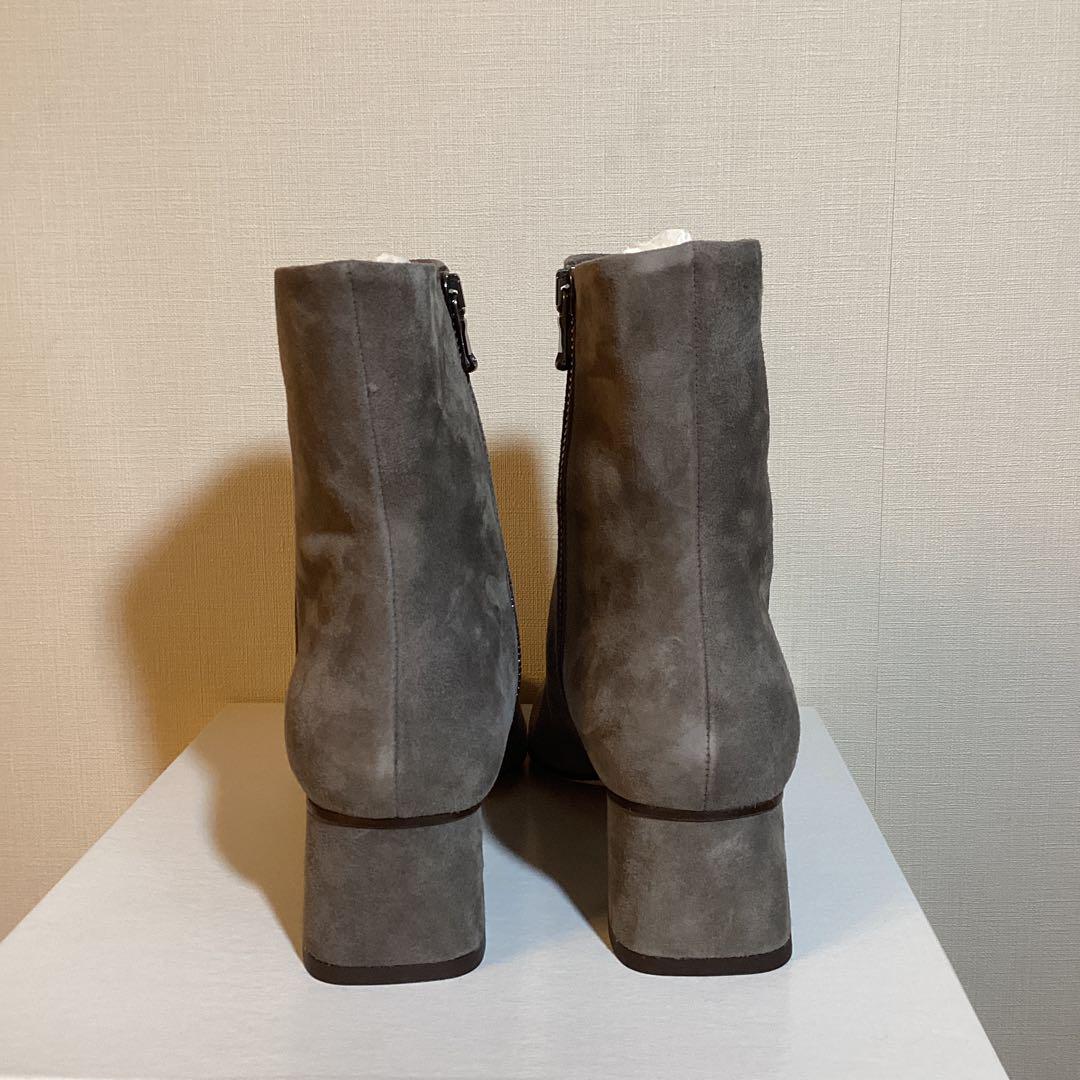 新品 GALERIE VIE スエードショートブーツ　トゥモローランド