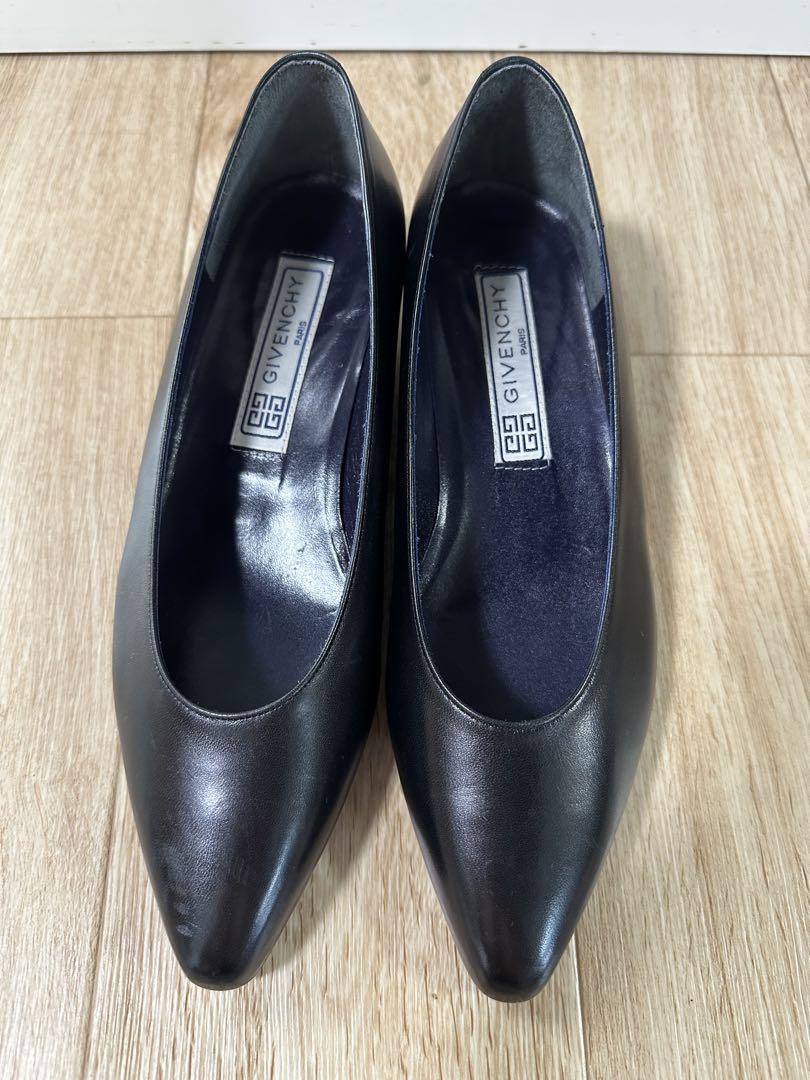 GIVENCHY ジバンシー　パンプス　ブラック黒　フォーマル 23cm 日本製 GIVENCHY - GIVENCHY(ジバンシー) パンプス レディース - 黒