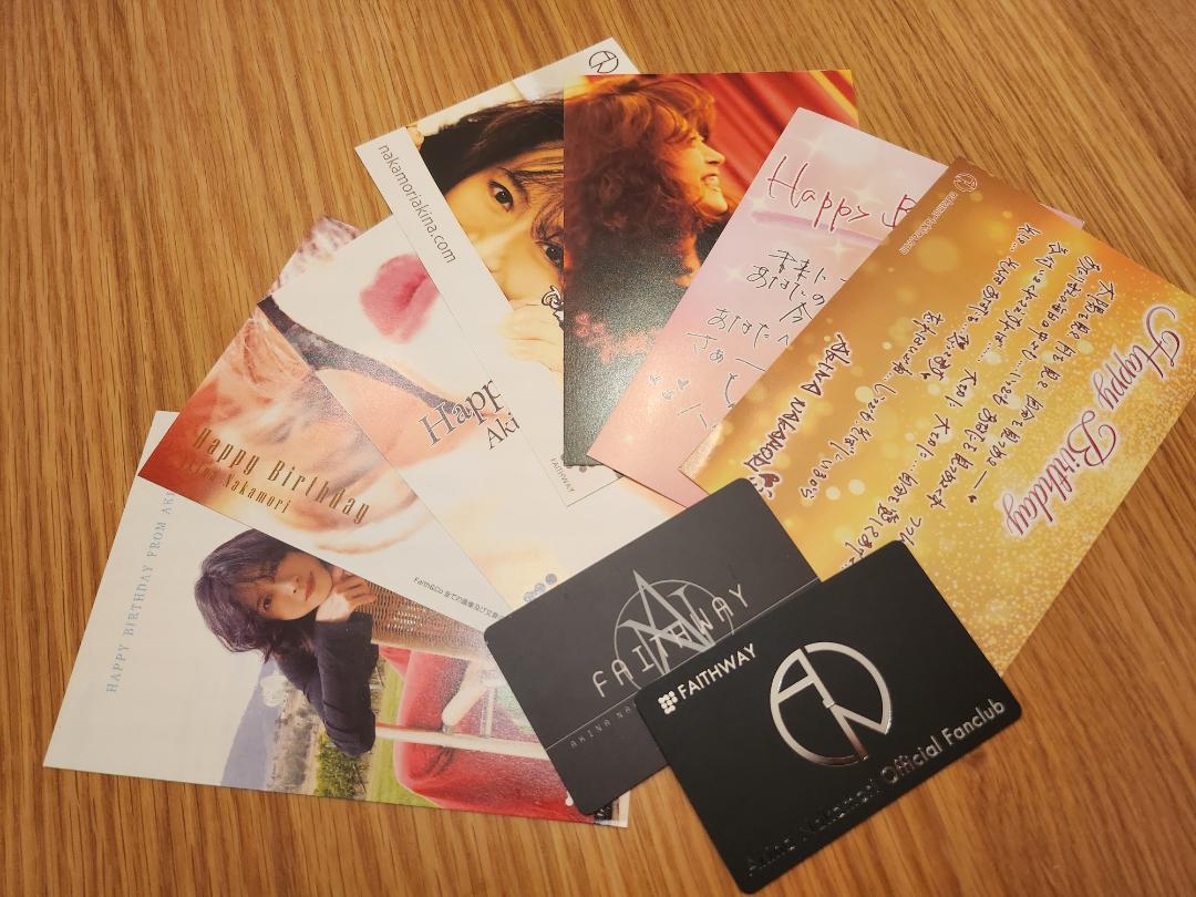 中森明菜　ファンクラブ会員証 中森明菜 会員証