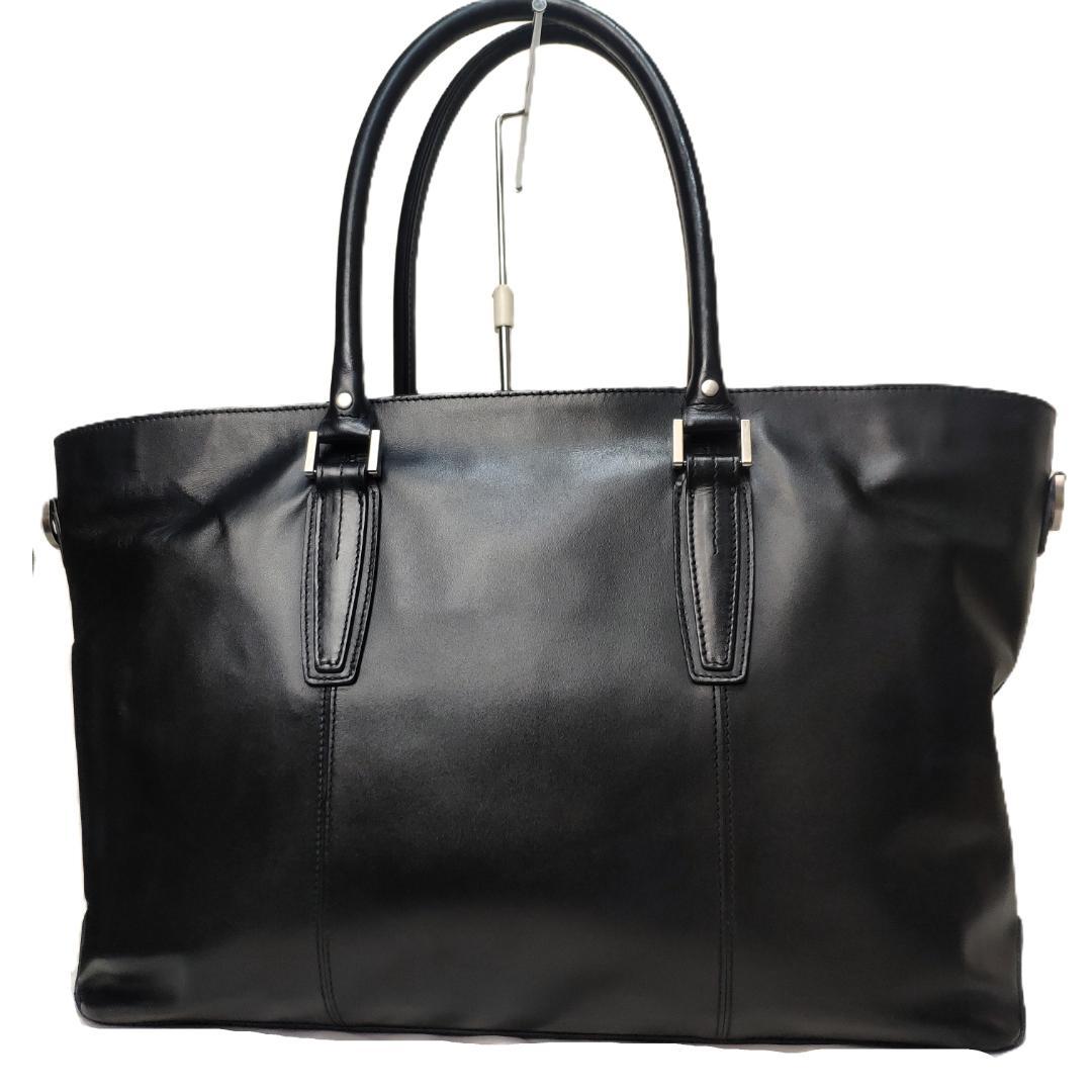 GOLDMEN 本革トートバッグ レザー ビジネス キーリング 2way