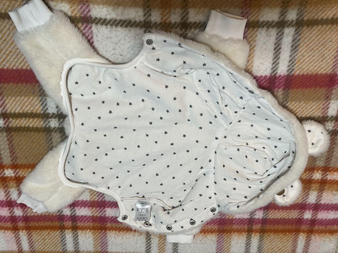 犬服☆asknowasdewan☆白くまロンパース☆2号☆超美品