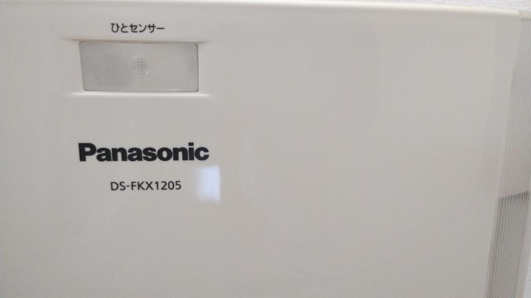 Panasonic　加湿セラミックファンヒータ　nanoe　DS-FKX1205