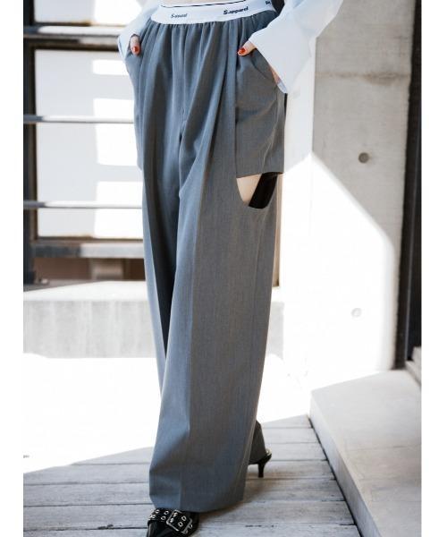 新品タグ付き SLY / SIDE HOLE RELAX TROUSERS