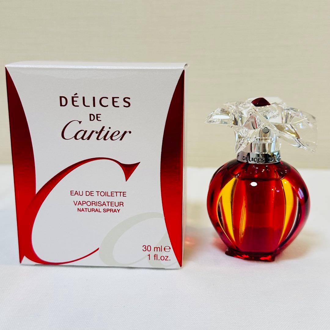 新品未使用　カルティエ　デリスドゥカルティエ　オードトワレ　香水　30ml
