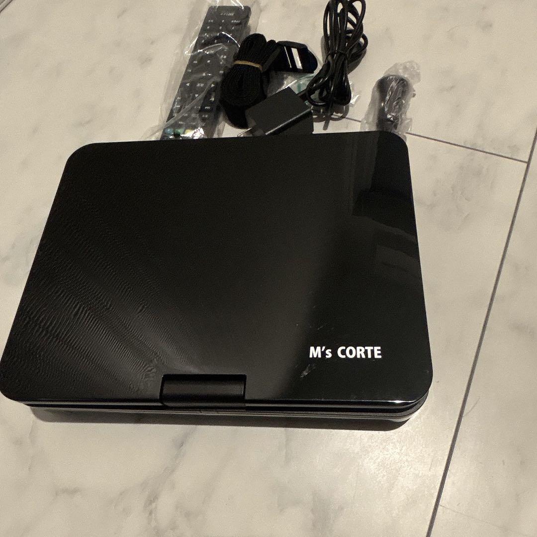 美品 Ms CORTE ポータブル ブルーレイプレーヤー 10.1インチ DVD