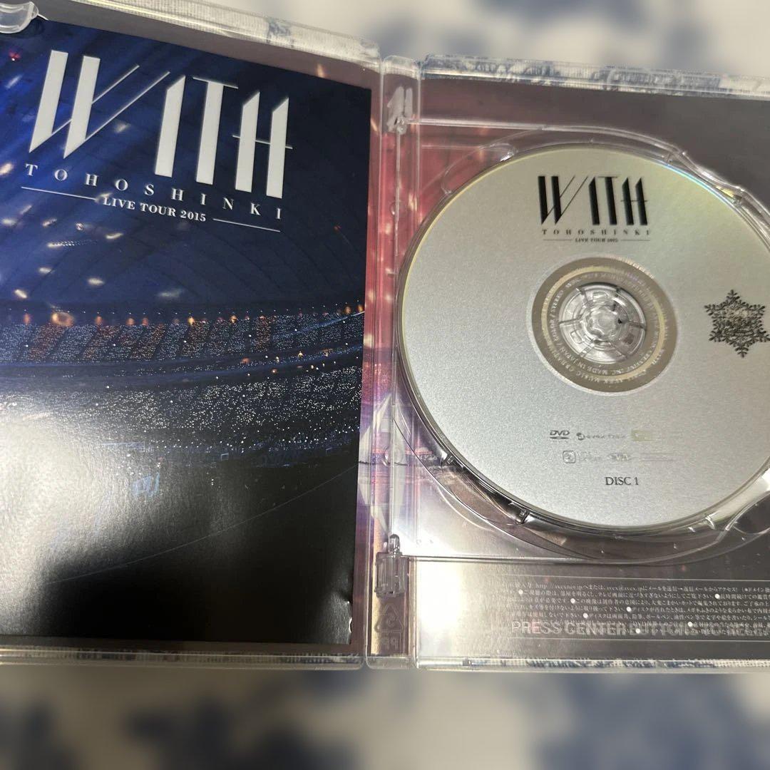 東方神起/LIVE TOUR 2015 WITH〈2枚組〉 - メルカリ
