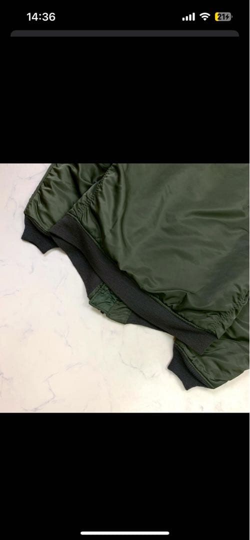 80s米軍実物 ALPHA社製 MA-1 Fタイプ グランドクルー M D689 80s米軍実物 ALPHA社製 MA-1 Fタイプ グランドクルー M D689