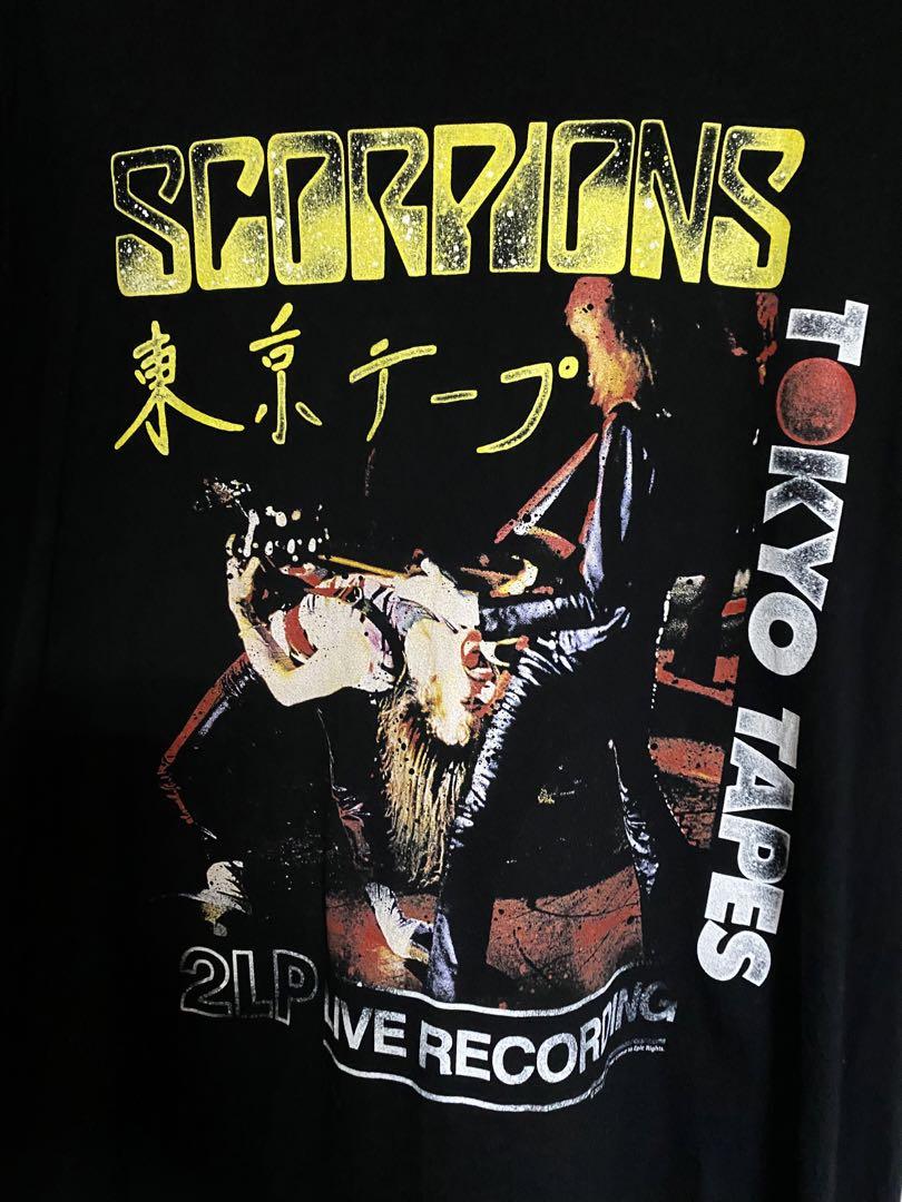 レア　ロック　バンドTシャツ 古着 ビンテージ　スコーピオンズ 70'