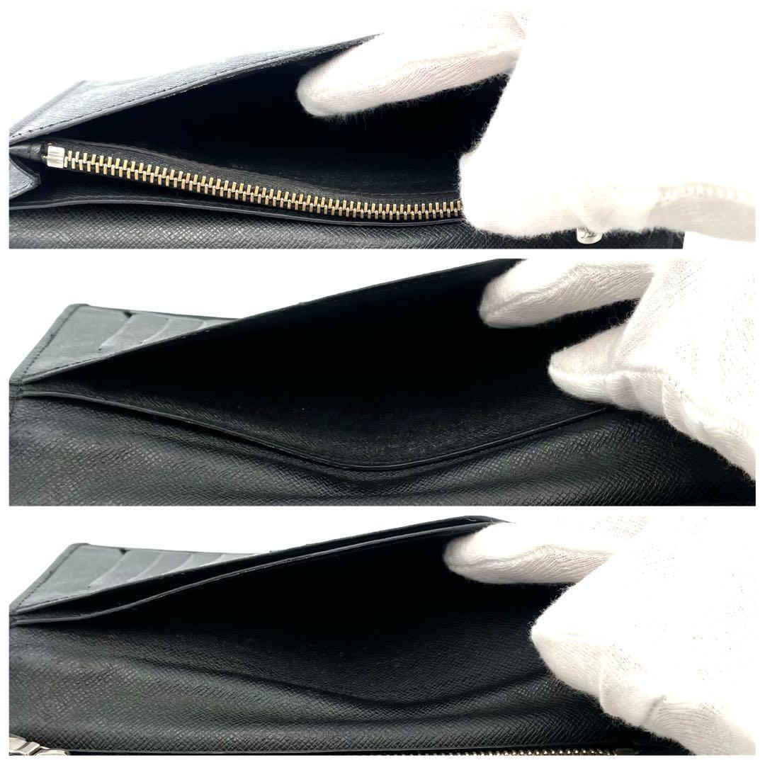 新型✨美品❣️ルイヴィトン エピ ポルトフォイユブラザ 二つ折り長財布 札入れ