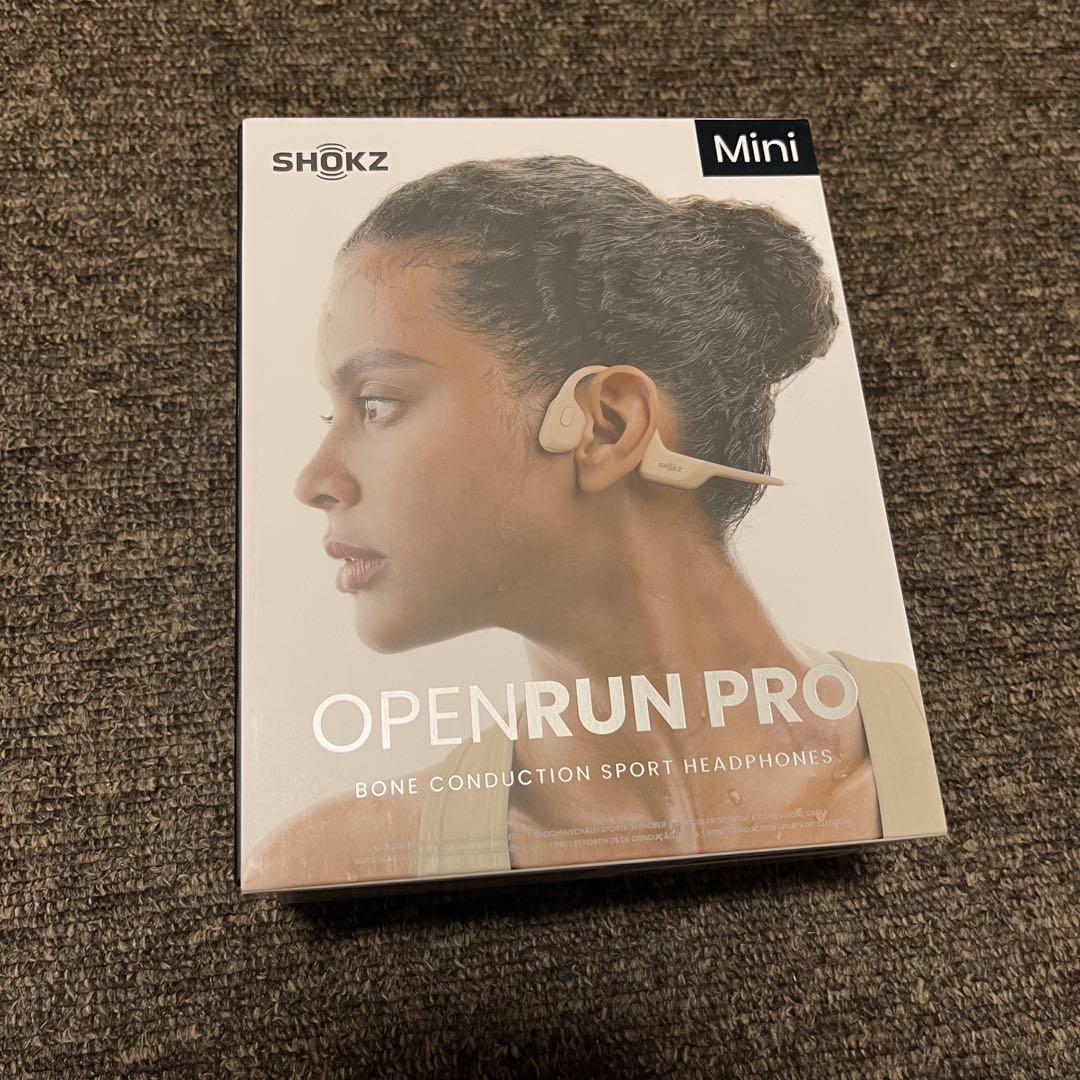 SHOKZ OPENRUN PRO Mini 骨伝導イヤホン