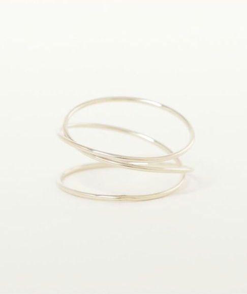 ナノユニバース PORTE-BONHEUR別注 K10 Triple Ring