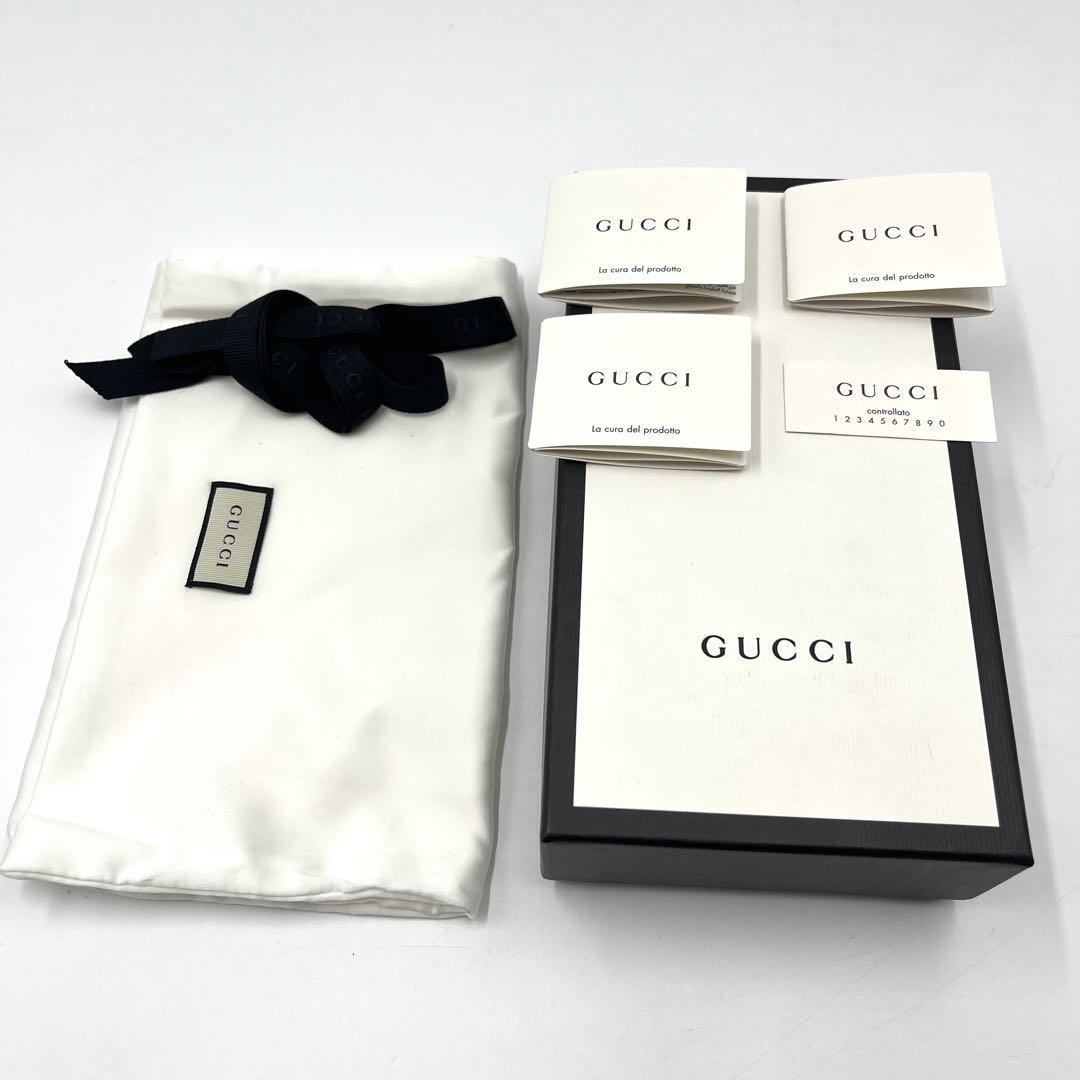 極美品✨グッチ 長財布 リネアキャット 猫 シマレザー ゴールド金具 総柄