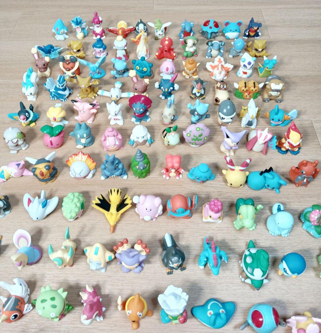 ポケモンキッズ ゆび人形 107体 大量まとめ売り