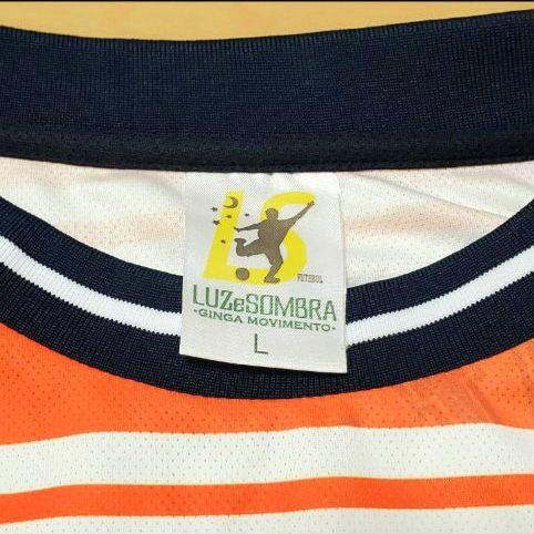 【ほぼ未使用】ルースイソンブラ 昇華 プラクティスシャツ 白橙 L プラシャツ