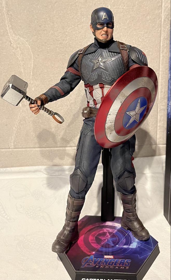 ホットトイズ　キャプテン・アメリカ フィギュア アベンジャーズ　エンドゲーム