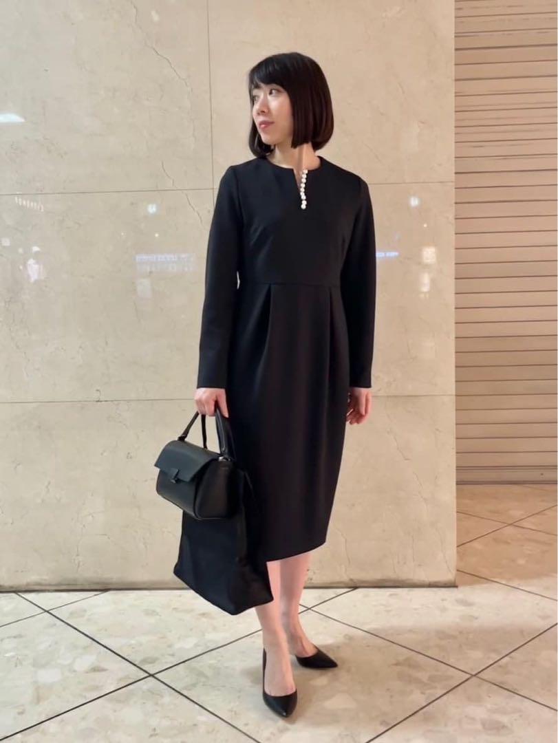 ARROWS SPONGYパールモチーフワンピース