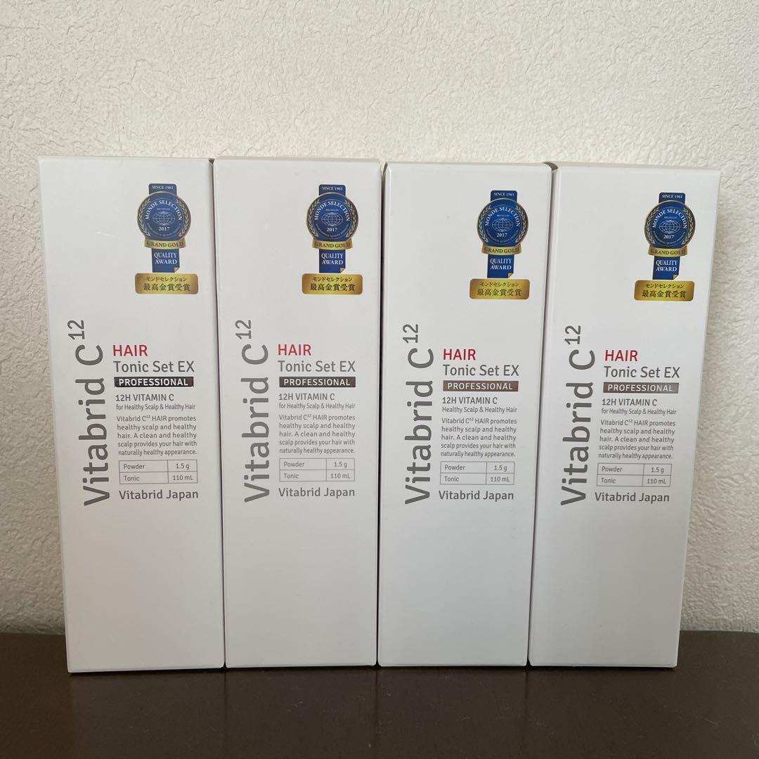 Vitabird C12 ヘアトニックセットEX 4本セット