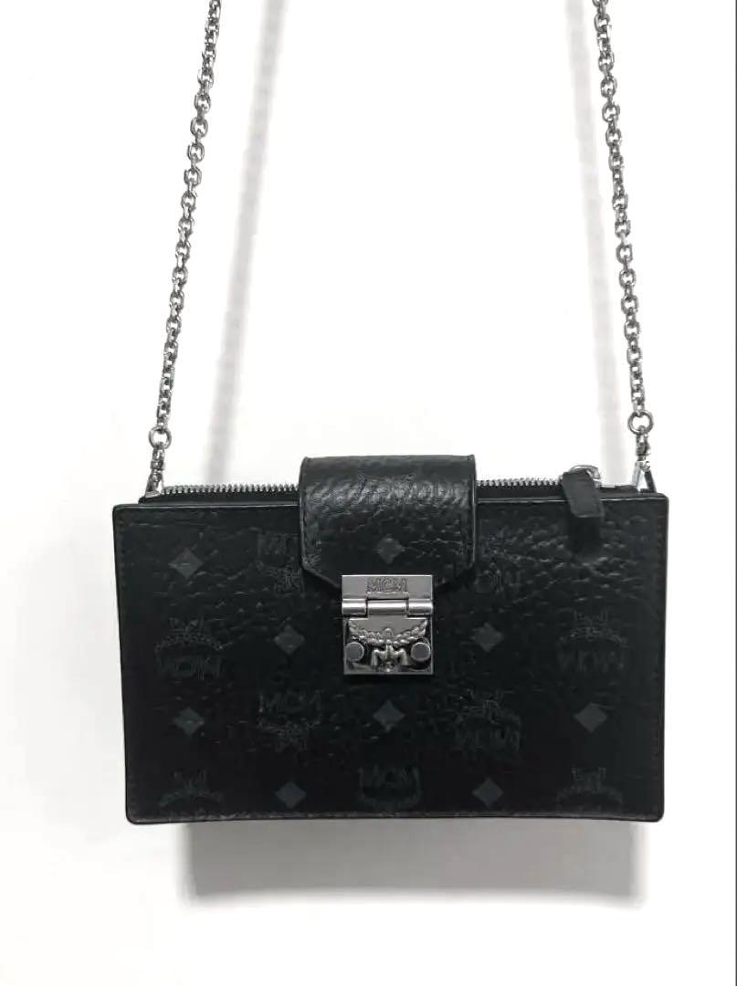 MCM ショルダーバッグ エムシーエム ブラック