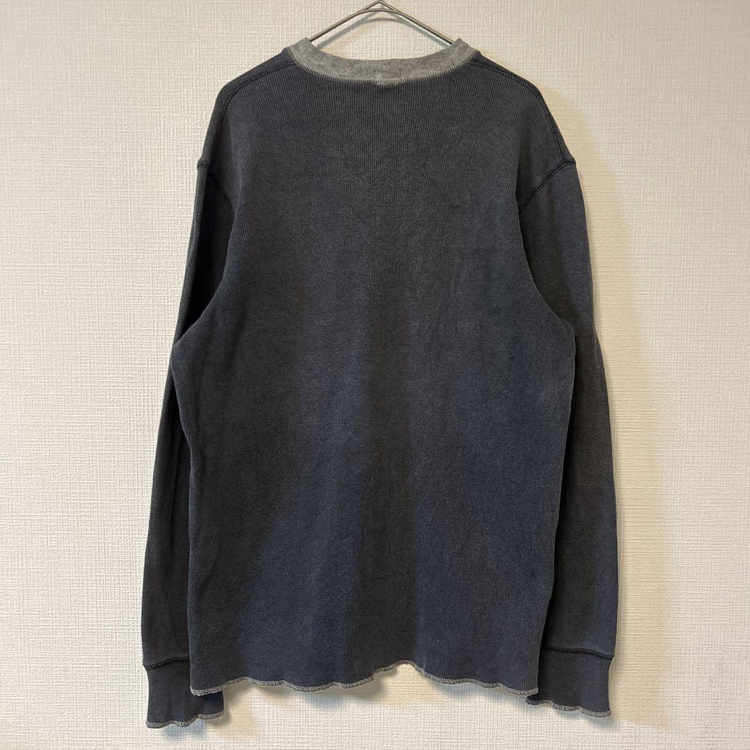 MADE IN USA オールド stussy 刺繍ロゴ カットソー ロンT - メルカリ
