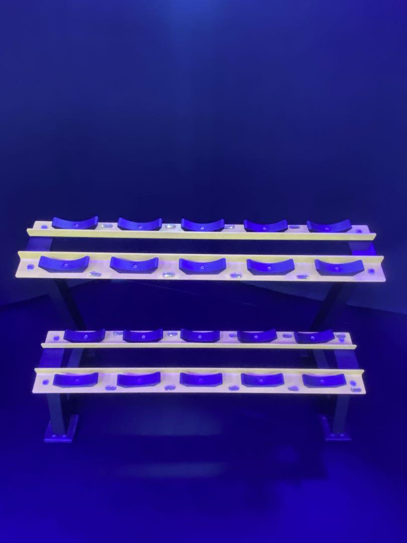 BODYMAKER ボディメーカー ジム用ダンベル+ダンベルラックセット