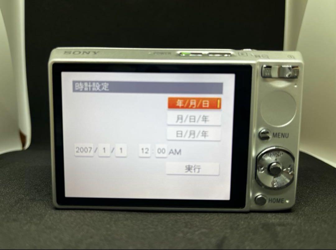 （美品）Sony CyberShot DSC-T100 シルバー