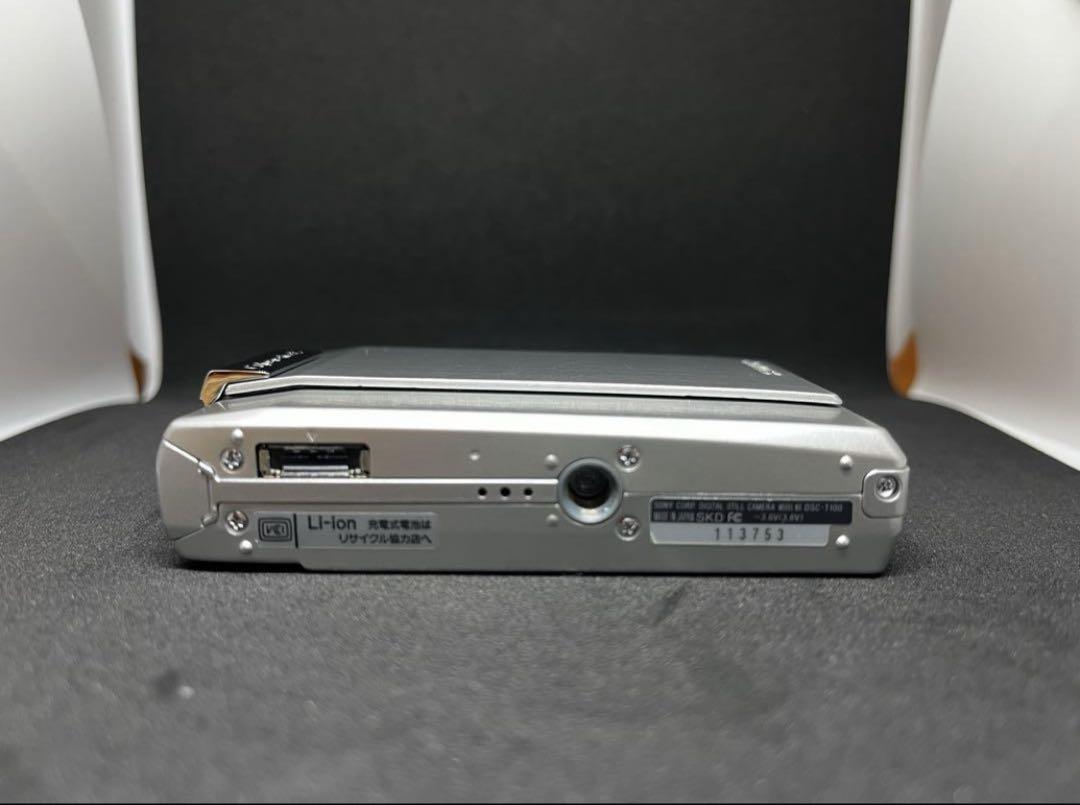 （美品）Sony CyberShot DSC-T100 シルバー