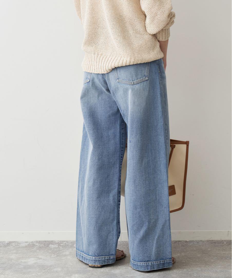パンツ spick and span 5 1/2 BAGGY DENIM