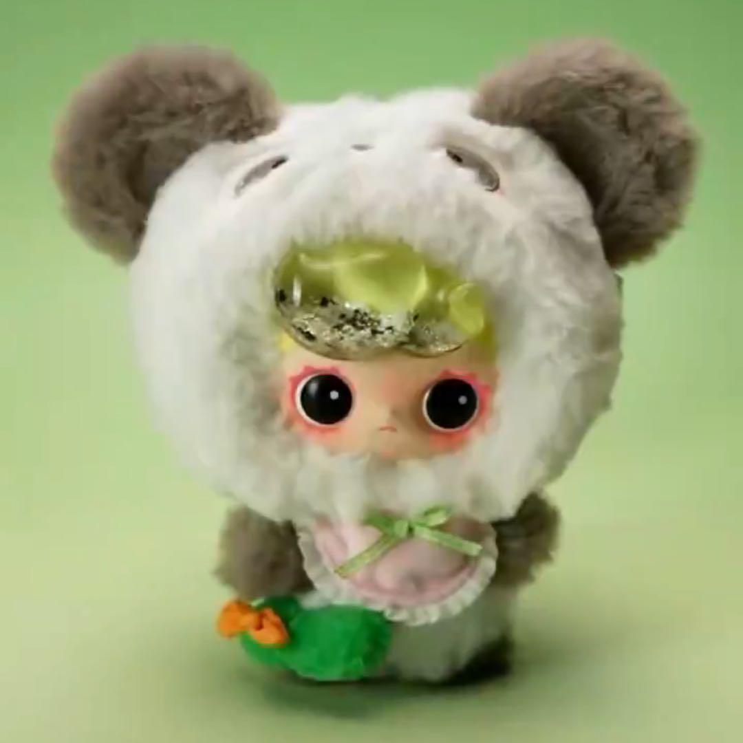 baby three OO Baby パンダ ぬいぐるみ キーホルダー 新品