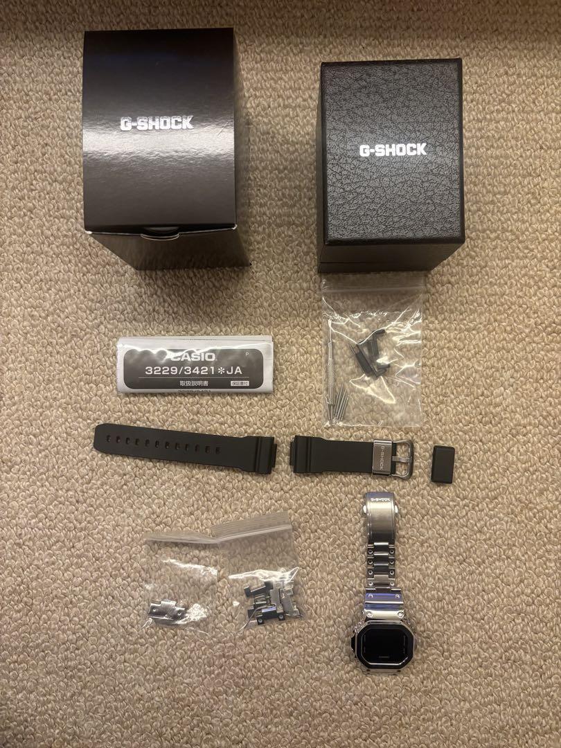 CASIO G-SHOCK GM-5600-1JF オールステンレス仕様