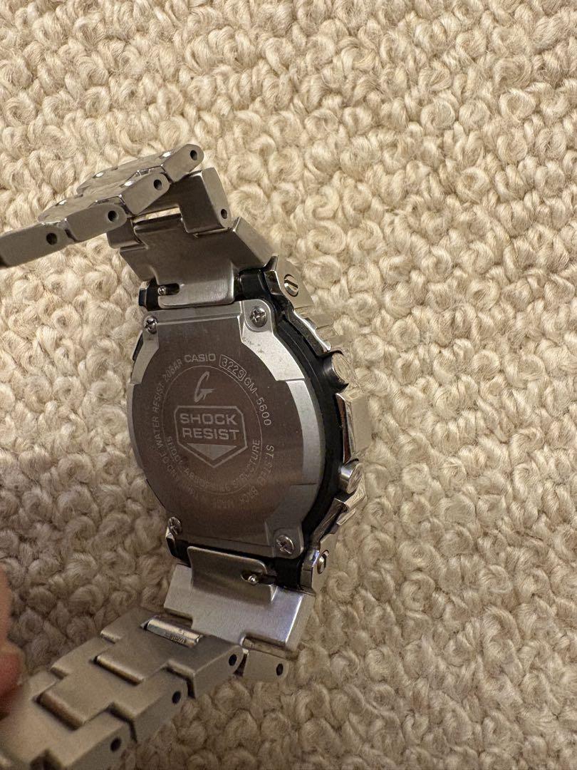 CASIO G-SHOCK GM-5600-1JF オールステンレス仕様
