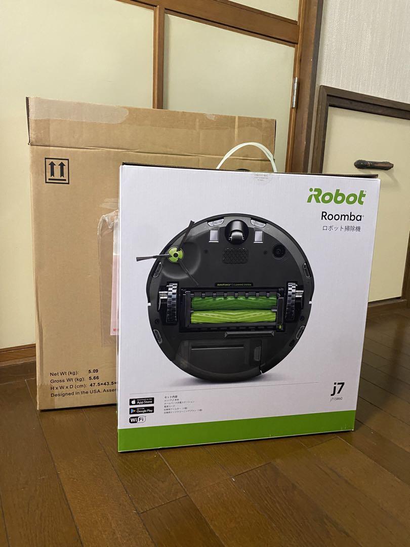 新品・未開封】IROBOT ルンバ j7 ビックカメラ 納品書付き 感謝の声