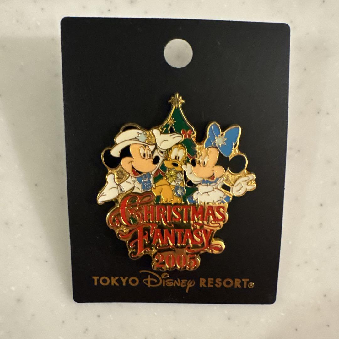東京ディズニーリゾート クリスマスファンタジー2005 ピンバッジ