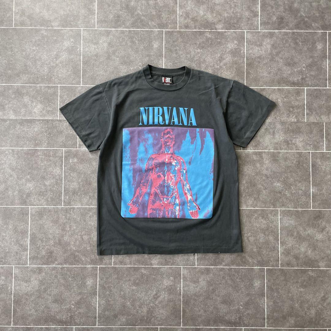NIRVANA アンプラグド カートコバーン Tシャツ L フェード