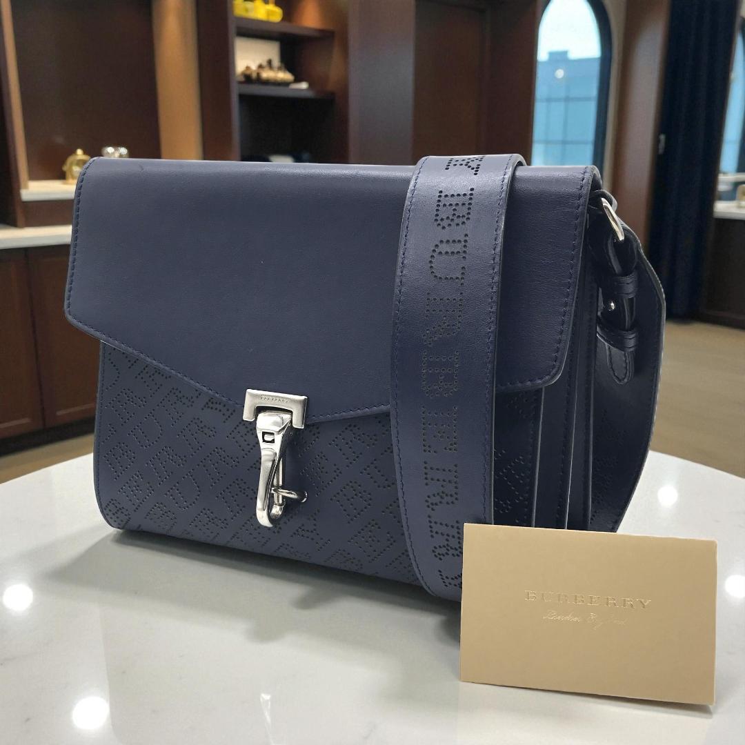 BURBERRY バーバリー マッケン レザー ショルダーバッグ