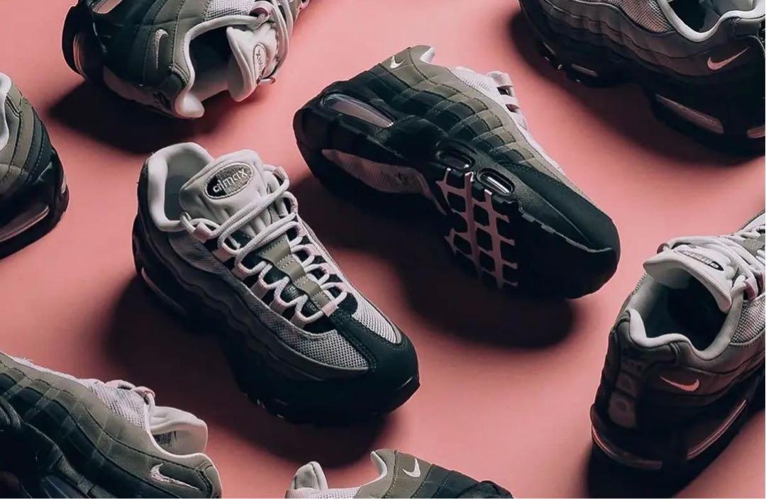 靴 Nike Air Max 95 Big Bubble \"Pink Foam\"